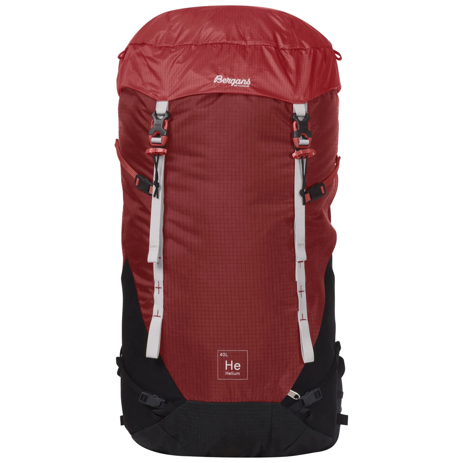 Bergans Helium V5 W 40L Rucksack (red-sand/black/aluminium) – Bild 2