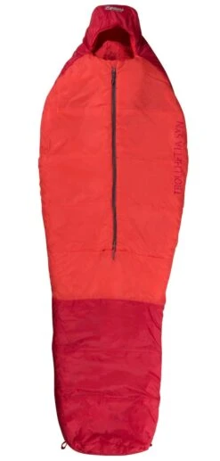 Bergans Trollhetta Synthetic 800 Schlafsack (red/fire-red)