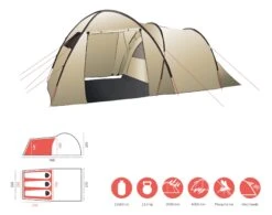 Grand Canyon Atlanta 3 Zelt (mojave/desert) -Gregory || VAUDE || Exped Verkaufsgeschäft Grand Canyon Atlanta 3 Zelt mojave desert D 330029 Bild 5