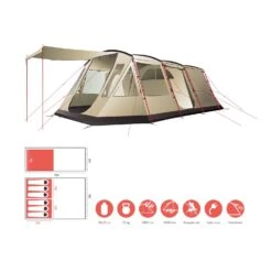 Grand Canyon Dolomiti 6 Zelt (mojave/desert) -Gregory || VAUDE || Exped Verkaufsgeschäft Grand Canyon Dolomiti 6 Zelt mojave desert D 330034 Bild 5