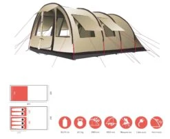 Grand Canyon Helena 5 Zelt (mojave/desert) -Gregory || VAUDE || Exped Verkaufsgeschäft Grand Canyon Helena 5 Zelt mojave desert D 330032 Bild 4