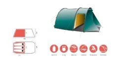 Grand Canyon Robson 3 Zelt (blue-grass) -Gregory || VAUDE || Exped Verkaufsgeschäft Grand Canyon Robson 3 Zelt blue grass D 330009 Bild 5