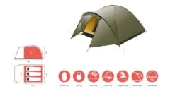 Grand Canyon Topeka 3 Zelt (capulet-olive) -Gregory || VAUDE || Exped Verkaufsgeschäft Grand Canyon Topeka 3 Zelt capulet olive D 330026 Bild 5