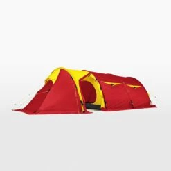 Helsport Spitsbergen X-Trem 4 Camp Zelt (red/yellow) -Gregory || VAUDE || Exped Verkaufsgeschäft Helsport Spitsbergen X Trem 4 Camp Zelt red yellow D 170 122 Bild 3