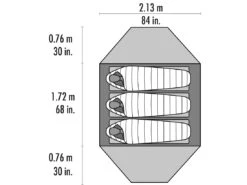 MSR Elixir 3 Zelt (gray) -Gregory || VAUDE || Exped Verkaufsgeschäft MSR Elixir 3 Zelt gray D 10312 Bild 5