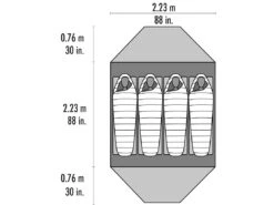 MSR Elixir 4 Zelt (gray) -Gregory || VAUDE || Exped Verkaufsgeschäft MSR Elixir 4 Zelt gray D 10313 Bild 5