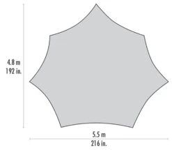 MSR Rendezvous 200 Wing Tarp (yellow) -Gregory || VAUDE || Exped Verkaufsgeschäft MSR Rendezvous 200 Wing Tarp yellow D 10826 Bild 5