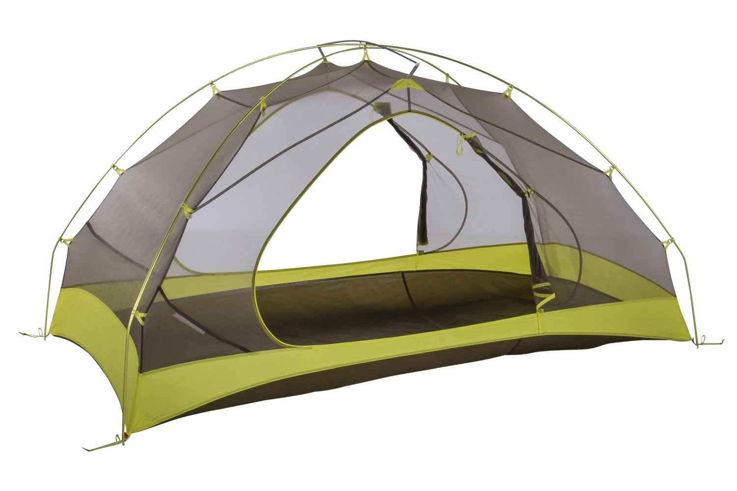 Marmot Tungsten Ultralight Hatchback 2-Personen Zelt (dark-citron/citronelle) – Bild 5
