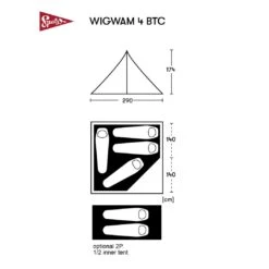 Spatz Wigwam 4 BTC Zelt (brown/sand) 7 Spatz Wigwam 4 BTC Zelt (brown/sand) -Gregory || VAUDE || Exped Verkaufsgeschäft Spatz Wigwam 4 BTC Zelt brown sand D 282988 7004222 Bild 3